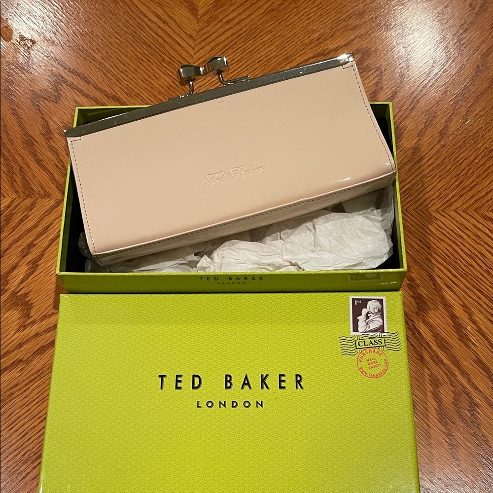 Ted Baker London Patent Leather Clutch